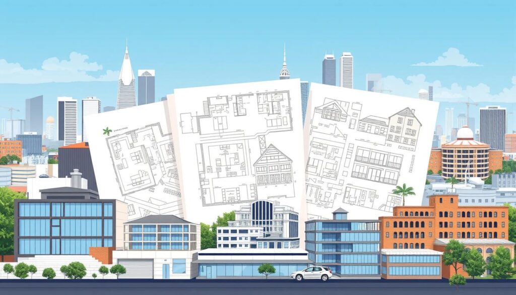 Specialised drawing services for different property types